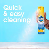 Pledge Everyday Clean Multi Surface Cleaner Aerosol, Dust & Allergen, Lemon, 9.7 oz (Pack of 3)