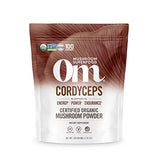 Om Mushroom Superfood Cordyceps Organic Mushroom Powder, 7.05 Ounce Pouch, 100 Servings, Energy, Power, Stamina and Endurance Support, Superfood Supplement for Sports Performance