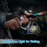 Gifts for Men, Stocking Stuffers for Adults Men LED Flashlight Gloves, Christmas Gifts for Men Dad Him Husband, Dad Mens Gifts for Fishing Auto Repair, Camping Essentials Cool Gadgets Tools for Men