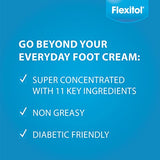 FLEXITOL Heel Balm, Rich Moisturizing & Exfoliating Foot Cream, Original Version, 4 Oz