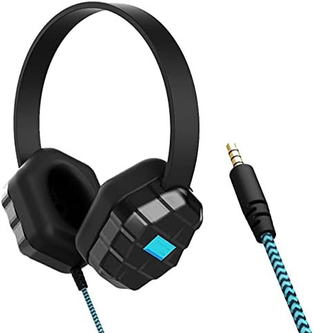 Gumdrop DropTech B1 On-Ear Headphone. Designed for K-12 Students, Teachers and Classrooms – Drop Tested, Rugged and Reliable for an Enhanced Educational Learning Experience. Color – Black