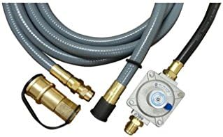 KitchenAid 710-0003 Natural Gas Hose and Regulator for Gas Grill Conversion Gray