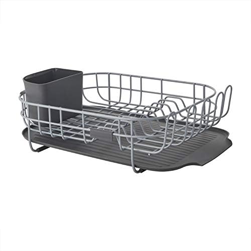 KitchenAid Low Profile Carbon Steel Dishrack, one size, Charcoal