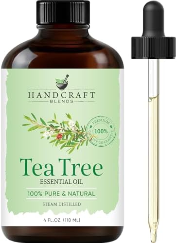 Tea Tree Essential Oil - Huge 4 Fl Oz - 100% Pure and Natural - Premium Grade Essential Oil for Diffuser and Aromatherapy