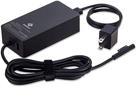 Surface Book 3 & Pro 127W 15V 8A AC Power Adapter - Compatible with Surface Pro X 7 6 5 4 3, Book 3 2 1, Laptop Studio 4 3 2 1, Go with 6ft Power Cord