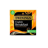 Twinings English Breakfast Tea Bags 80 Per Pack - Pack of 2