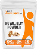 BULKSUPPLEMENTS.COM Royal Jelly Powder - Royal Jelly 1000mg - Royal Jelly Nutritional Supplements - Royal Jelly Supplement - for Immune Support - 1000mg per Serving (250 Grams - 8.8 oz)