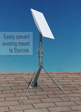 Starlink V2 Pipe Adapter for Satellite and Antenna Mast Pole