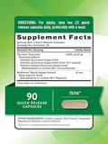 Turmeric Curcumin Supplement - 2000mg Capsules with Bioperine