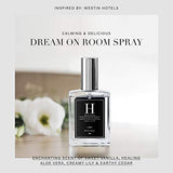 Hotel Collection - Dream On - Essential Oil Room Spray - Luxury Hotel Inspired Aromatherapy - Bright White Tea, Sweet Vanilla, & Earthy Cedar - Hypoallergenic - Air Freshener Spray - 100mL/3.5 FL Oz