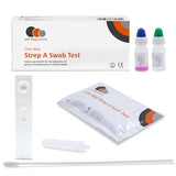 self-diagnostics Strep A Test - Rapid Strep Throat Test - Streptococcus Test Home Kit for The Detection of Group A Antigen - Promoting Domestic Well-Being for The Whole Family