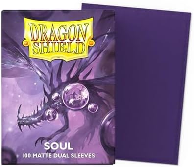 Arcane Tinmen Dragon Shield Matte Soul Purple 100 Protective Sleeves, ART15062