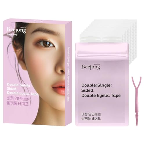 Korean Eye Charm Double Eyelid Tape Hooded Eye Lift – Eyelid Tape Face Tape Lifting Invisible –Droopy Eyelid Lifter Eye Lid Strips for Hooded Eyes (Double Sided 3mm 220p)