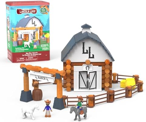 Lincoln Logs Big Sky Ranch Building Set