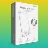 Verilux® HappyLight® Luxe - Light Therapy Lamp with 10,000 Lux, UV-Free, LED Bright White Light with Adjustable Brightness, Color, Countdown Timer, & Stand - Boost Mood, Sleep, Focus (White Marble)