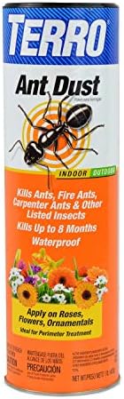 TERRO T600 Ant Dust Powder Killer for Indoors and Outdoors - Kills Ants, Fire Ants, Carpenter Ants, Roaches, Spiders, and Other Insects , 1lb