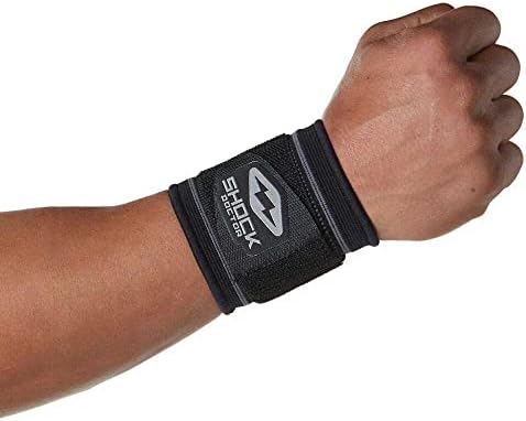 Shock Doctor Compression Knit Wrist Sleeve with Strap
