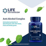 Life Extension Anti-Alcohol Complex – Supplement with Milk Thistle, Turmeric & Antioxidants – Gluten-Free, Non-GMO, Vegetarian