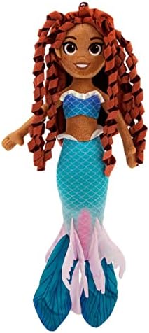 Disney Store Ariel Plush Doll, The Little Mermaid Live Action, Adorable Soft Toy Plushies and Gifts, Perfect Present for Kids, Medium 16 Inches, All Ages 0+ White