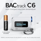 BACtrack C6 Keychain Breathalyzer | Professional-Grade Accuracy | Optional Wireless Smartphone Connectivity | Compatible w/ Apple iPhone, Google & Samsung Android Devices | Apple HealthKit Integration