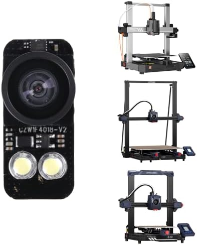 Anycubic Camera Kobra 3 3D Printer Camera, Remote and Real-Time Video Supervision, Ultra Clear Resolution, DIY Frame, Compatible with Anycubic Kobra 3/ Kobra 2 Pro/Plus/Max/Klipper Printer
