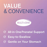 Oceanblue Prenatal Multivitamin with Omega- 3 DHA Fish Oil for Pregnant Women - 30 ct - Essential Complete Pregnancy Support – with 350 MG DHA, Folic Acid, B12 – 30 Day Supply