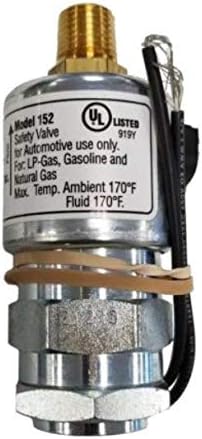 ADVANCED FUEL COMPONENTS Propane 12 Volt Fuelock, Lock Off Valve with
