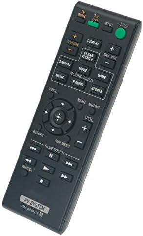 RM-ANP114 Replacement Remote Control Applicable for Sony Sound Bar HT-CT770 HT-CT370 HTCT770 HTCT370 Soundbar