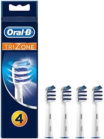 Oral-b Trizone Toothbrush Heads Replacement Refills For Electric, 4 Count (Pack of 1)