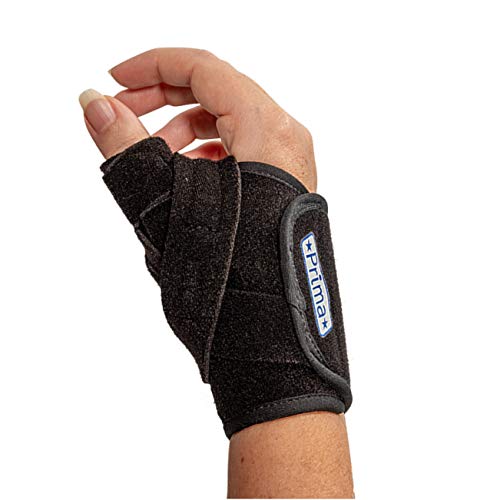3pp Prima Thumb Brace, Adjustable Brace for CMC Thumb Arthritis and Other Injuries, Right Hand, Size Large