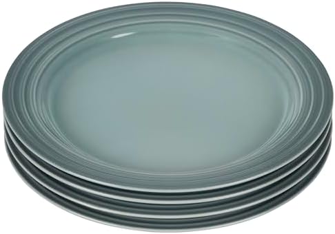 Le Creuset Stoneware Set of 4 Salad Plates, 8.5" each, Sea Salt