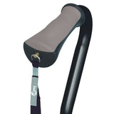 Hugo Mobility 731-840 Adjustable Quad Walking Cane, Ebony