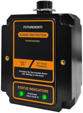 FHSPD2SURGE Ultimate Surge Protector,120/240V,72kA/Phase,1880 Joules (Total),Thermally Protected Metal Oxide Varistors