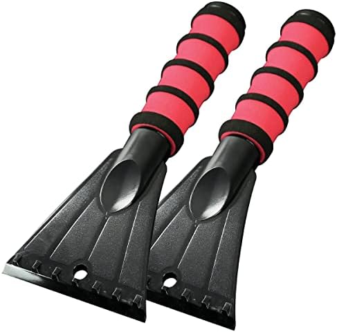 Mallory Subzero 2-994 10” MAXX Ergonomic Ice Scraper for Car, 2-Pack