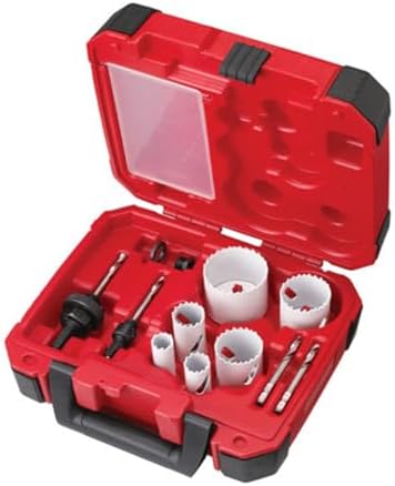 Milwaukee 49-22-4095 10-pc Electricians Hole Dozer Hole Saw Kit