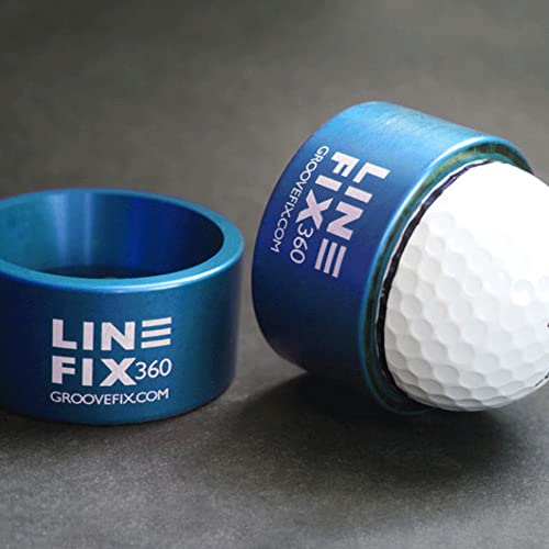 GrooveFix LineFix360 Golf Ball line marker from