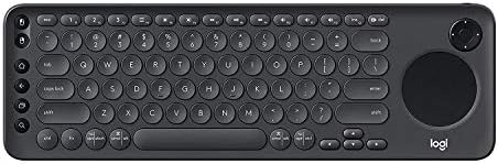 Logitech K600 TV - TV Keyboard with Integrated Touchpad and D-Pad Compatible with Smart TV (Renewed)