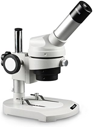 Parco Scientific PPS-54-E20 All Purpose Dissecting Microscope, WF 10X and WF 20X Eyepiece, 20X-40X Magnification, Monocular, 45° Inclined, 360° Rotatable Head, 2X Objective