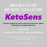 KetoSens Blood Ketone Test Strips - Ideal for The Keto Diet and Ketosis Monitoring - Includes 50 Test Strips…