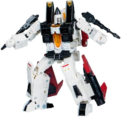 Transformers Legacy United Voyager Class G1 Universe Ramjet, 7-inch Converting Action Figure, for Boys and Girls Ages 8+