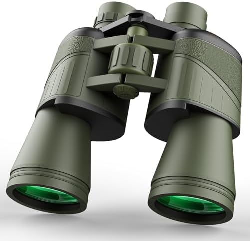 20x52 Binoculars for Adults High Powered - HD Binoculars with Clear Low Light Vision for Bird Watching Hunting Hiking Travel Cruise Ship Sports Events