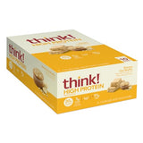 think! Protein Bars, High Protein Snacks, Gluten Free, Kosher Friendly, Banana Oat Muffin, 10 Count