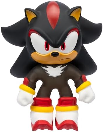 Heroes of Goo Jit Zu Ultimate Surge Shadow, Powered Up with Glow Surge Giving Him Glow-in-The-Dark Powers, Scrunchy, Stretchy Filling, Stretch Him Up to 3 Times His Size