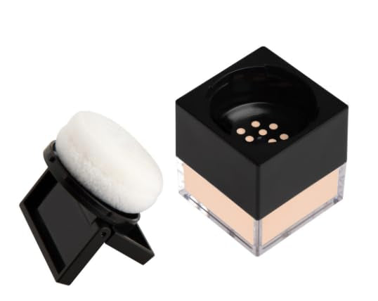 Huda Beauty MINI Easy Bake Loose Baking & Setting Face Powder Shade PEACH PIE (Mini Size 0.21 oz / 6 g)