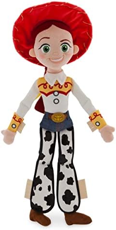 Disney Store Official Toy Story Plush, Jessie, Iconic Cuddly Toy Character with Embroidered Eyes and Soft Plush Features, Suitable for All Ages