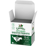 GREENIES Supplements Digestive Probiotic for Dogs Supplement Powder, 1 g. Packets, 30 Pack