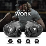 Decibullz - Custom Molded Earplugs, 31dB Highest NRR, Comfortable Hearing Protection for Shooting, Travel, Swimming, Work and Concerts (Black)