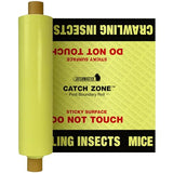 Catchmaster Catch Zone Pest Boundary Roll 1-PK 60FT, Adhesive Mouse Traps Indoor, Spider, Lizard, & Ant Sticky Traps for Crawling Insects, Pest Control Glue Traps for Warehouse, Basement, & Kitchen