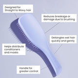 Tangle Teezer The Ultimate Detangling Brush, Dry and Wet Hair Brush Detangler for All Hair Types, Sweet Lavender
