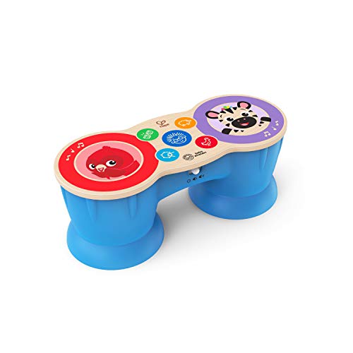 Baby Einstein Upbeat Tunes Magic Touch Wooden Drum Musical Toy Ages 6 Months +